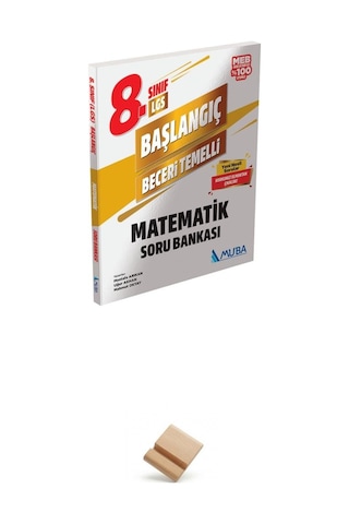 Muba Lgs 8. Sınıf 2027 Başlangıç Beceri Temelli Matematik Soru Bankası + Telefon Standı