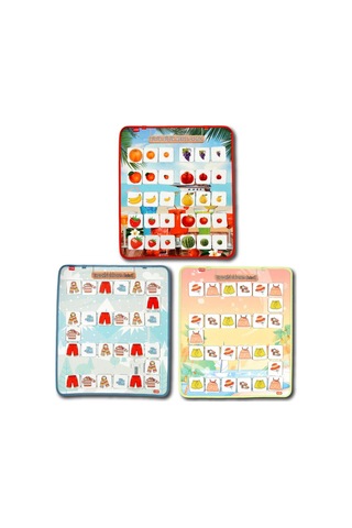 3 Set - 84 Parça Tox Büyük - Küçük Meyve. Sıradakini Biliyorum Ya
