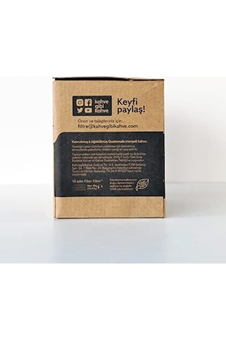 Kahvegibikahve Taptaze Pratik Filtre Kahve Sallama - 10'lu Klasik Paket