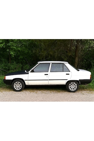 Renault 9 Ön Kaput Koruma Maskesi Siyah Suni Deri Araca Özel Tasarım 1 Adet