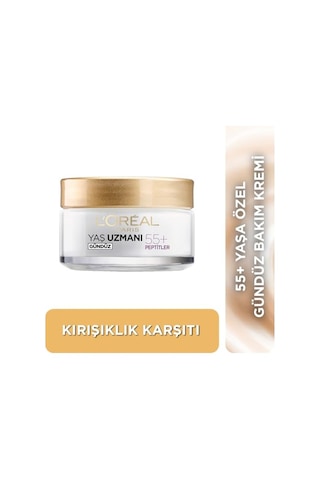 L'oreal Paris Yaş Uzmanı 50+ Kırışıklık Karşıtı Yenileyici Krem