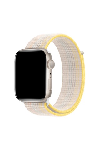 Apple Uyumlu Watch Saat Kordon Hasır Örme 42-44-45 Mm