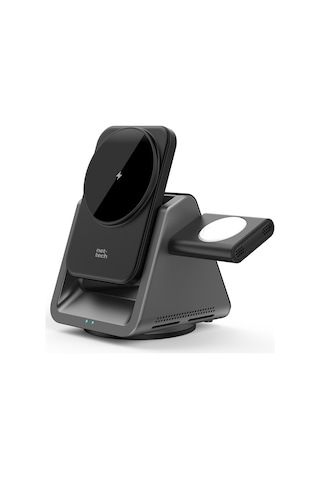 Nettech Nt-wch05 3 İn 1 15w Kablosuz Wireless Şarj