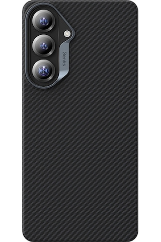 Galaxy Uyumlu S26 Plus Uyumlu Kılıf Benks M-safe Özellikli Magnetik Armorair 600d Kevlar Fiber Kapak Siyah Siyah