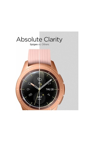 Galaxy Watch 42 Mm, Spigen Glass Tr. Slim Cam Ekran Koruyucu (3 P