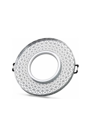 2 Adet Noas Yl65 1767 İris Led Çerçeveli 4000k Yuvarlak Kristal Cam Spot Kasa Beyaz