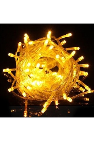 10 Metre Multi Fonksiyonlu Yılbaşı Led Gün Işığı-100 Ledli-fişli Dekor,vitrin,ağaç Süsleme Gün Işığı