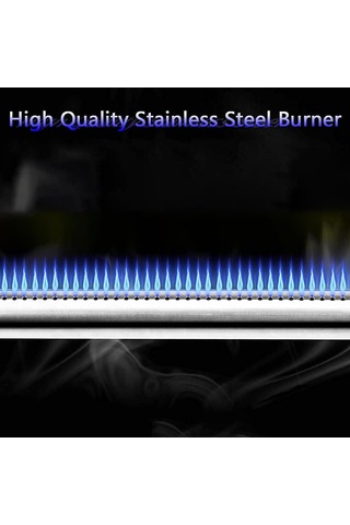 Weber Q1000 Q1200 Q100 Q120 Izgaralar İçin 60040 Izgara Brülörü 304 Paslanmaz Çelik Değiştirme