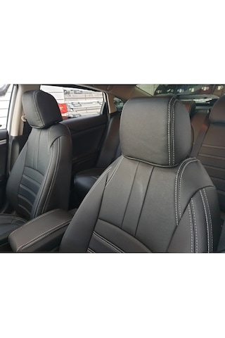 Honda Civic Araca Özel Deri Oto Koltuk Kılıfı (475086844)
