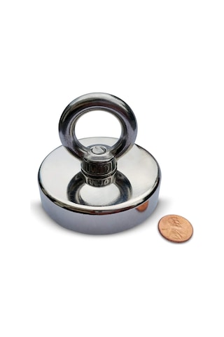 Güçlü Neodyum Pot Mıknatıs - 60 Mm Fishing Magnet