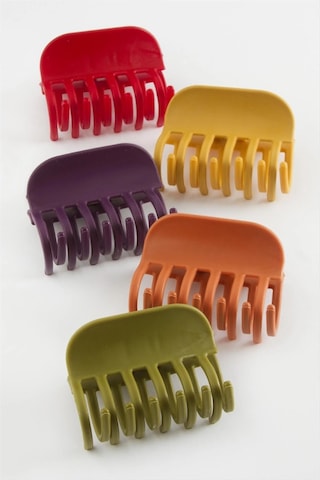 Düz Renkli Mandal Toka 6 Cm Çok Renkli 57807156