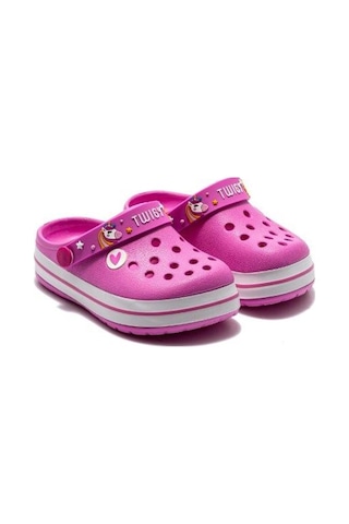 Twigy Seli Çocuk Sabo Terlik Fuşya 25/30 DD1014 Fuşya