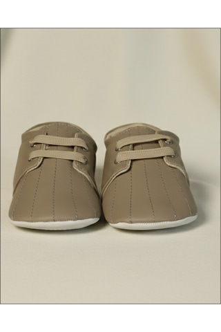 Swallow Bebluxbaby Nakışlı/lastikli Erkek Bebek Ayakkabısı Kahverengi