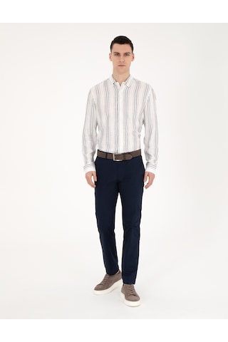 Pierre Cardin Erkek Lacivert Pantolon Kanvas-chino 50288510-vr033 Lacivert