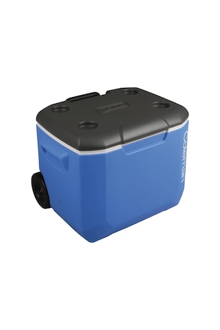 Coleman Performance Tri Coler Wheeled 60 Qt Tekerlekli Soğutucu Buzluk 56 Lt Mavi