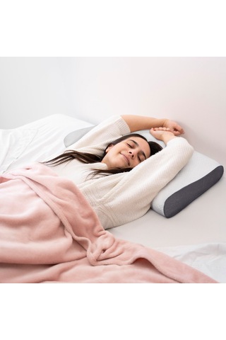Kontur Bellek Köpük Yastığı Ergonomik Servikal Yastık Ortopedik Kontur Yastığı Yan Ve Arka Uyuyanlar Çok Renkli