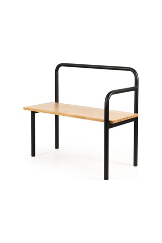 U Bench Meşe Siyah