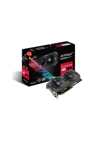 Asus AMD Radeon RX 570 OC ROG-STRIX-RX570-O4G-GAMING 4 GB 256 Bit GDDR5 Ekran Kartı