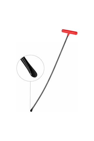 72 Cm 10 Mm Çap Levye Uçlu Kobra Boyasız Göçük Düzeltme Çubuk Seti, Pdr Çubuk - S13-02