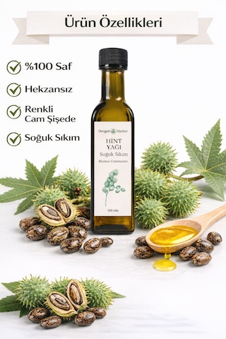 Boyun ve Göz Sargı Bezi + Hekzansız Hint Yağı 100 ML