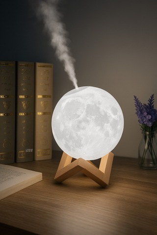 Ay Hava Nemlendirici & Gece Lambası