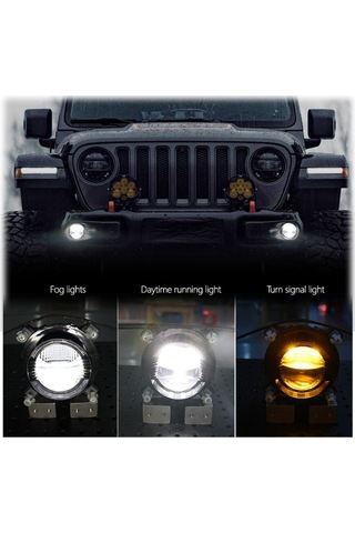Çok Fonksiyonlu Led Sis Farı 3,5inç 1 Adet