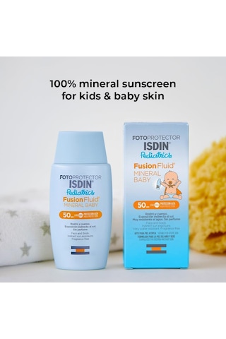 Fotoprotector Pediatrics Fusion Fluid Mineral Baby Spf50 50 Ml