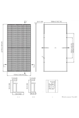 Smart Phono Solar 550 Watt Bifacial Twinplus Güneş Paneli