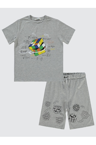 Civil Boys Erkek Çocuk Pijama Takımı 6-9 Yaş Grimelanj
