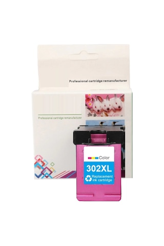 HP 302XL-F6U67AE Uyumlu Renkli Kartuşu (Remanufactured) HP 302XL-F6U67AE Uyumlu Renkli Kartuşu (Remanufactured)
