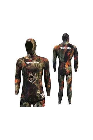 Free-Sub 7Mm Aspendos Yamamoto Avcı Serbest Dalış Elbisesi (489036451) Çok Renkli