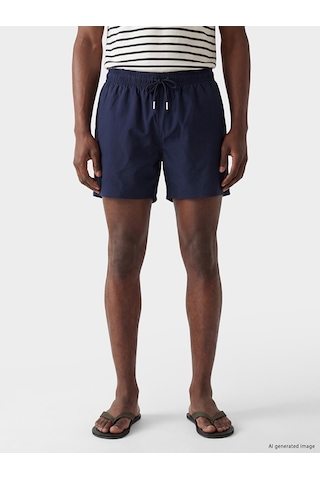 Lcw Swımwear Lacivert Kısa Boy Erkek Deniz Şortu