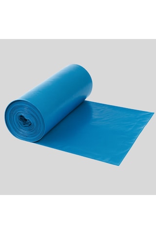 Mulpex Jumbo Boy Mavi Çöp Torbası 80x110 Cm 1 Rulo 1300 G %2 Dayanıklı Ve Kalın, Ağır Hizmet Geri Dönüşüm
