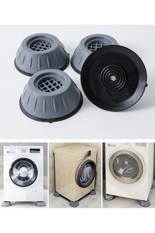 Çamaşır Makinesi Titreşim Engelleyici Set Çok Renkli