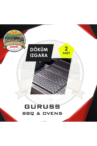 Guruss Döküm Izgara 2 'Li Paket