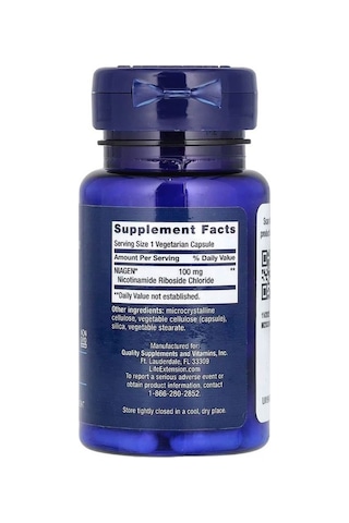 Extension Nad+ Cell Regenerator 100 Mg 30 Vegetarian Capsules