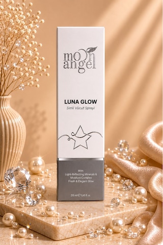 Luna Glow Simli Vücut Spreyi 250 Ml Nemlendirici Işıltılı Body Mist