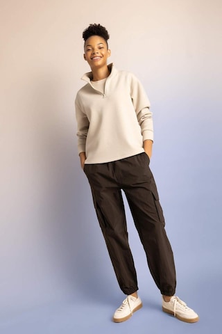 DeFacto Fit Standart Fit Basic Düz Sporcu Paraşüt Pantolon C0373AX23WNBN573