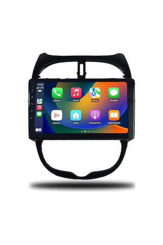 Avaydel Peugeot 206 Android Carplay Multimedya 1999-2011 8GB RAM + 128GB Hafıza + 4 Çekirdek
