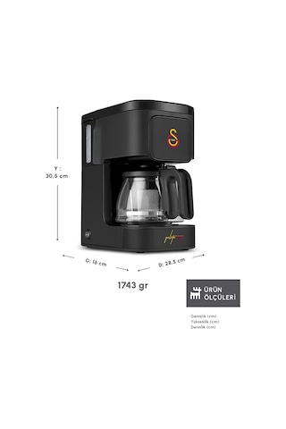 Karaca Just Coffee Aroma 2 İn 1 Filtre Kahve Ve Çay Demleme Makinesi Galatasaray