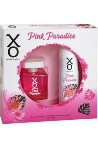 XO Pink Paradise Kadın Parfüm EDT 100 ML + Deodorant 125 ML