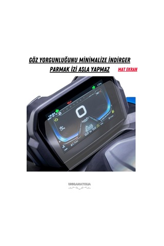 Voge 525 Dsx 2023-2024 Dijital Gösterge Uyumlu Mat Ekran Koruyucu