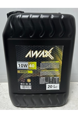Awax 10W-40 Motor Yağı 20 L