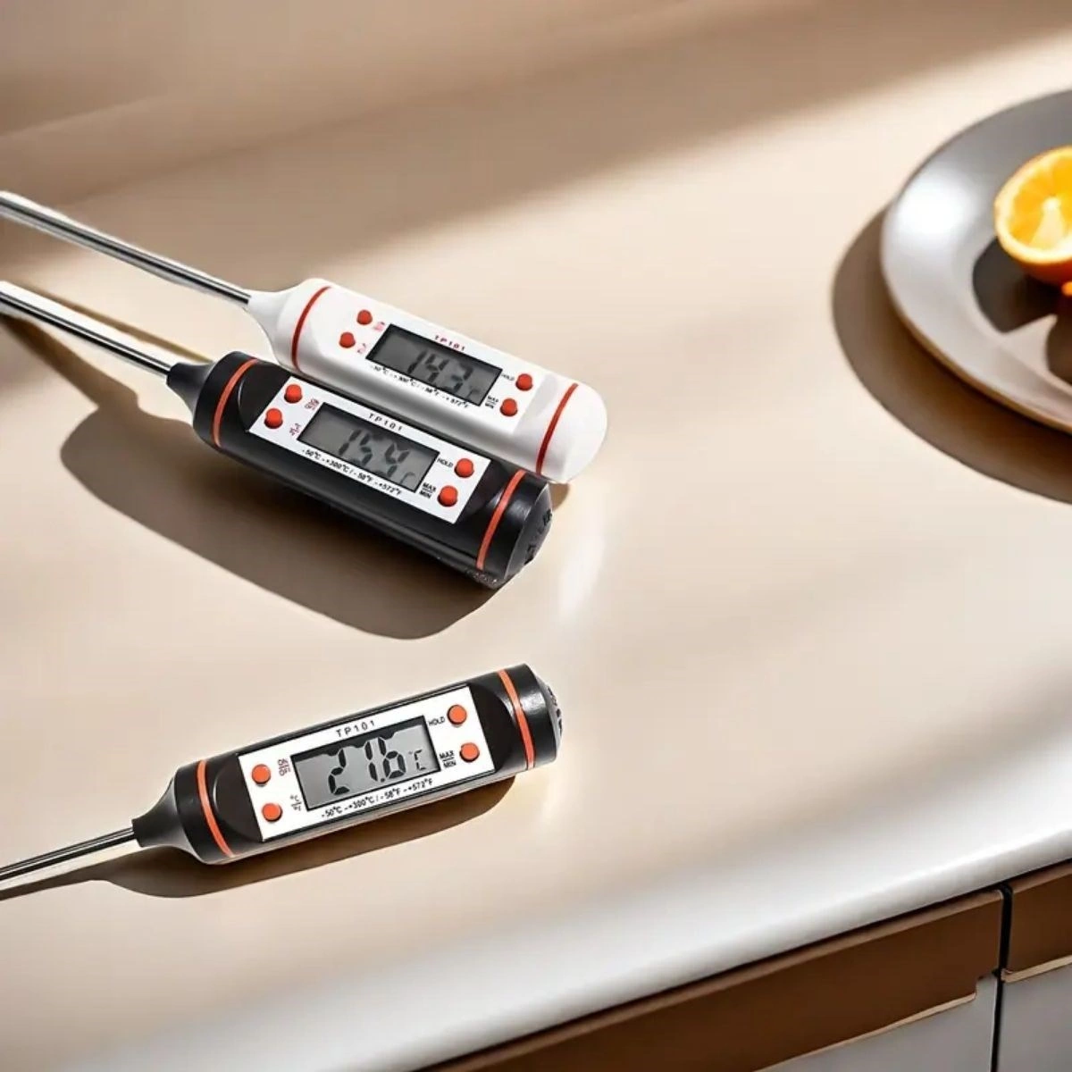 Ams Net Dijital Gıda Termometresi Süt,et,yoğurt Mayalama,mama Derecesi Ölçer Gıda Termometresi