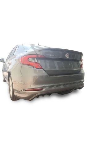 Fiat Egea Spoyler Plastik Spoiler Parlak Siyah