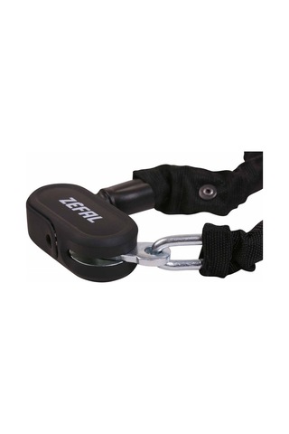Zefal K-traz M8 6mm Zincir Anahtarlı Bisiklet Kilidi Siyah
