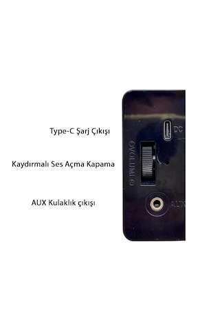 Meir M-568BT Bluetooth Hoparlör Şarjlı Fm Mini Cep Radyosu