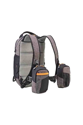 Daiwa Gri Turuncu 30 14 48cm Balıkçı Sırt Çantası