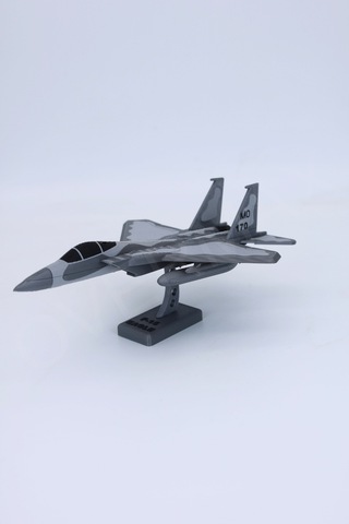 F-15 Yapboz Uçak Modeli Ve Standı Bir Arada - Evde Kurulum İçin Özel Tasarım - 857448211