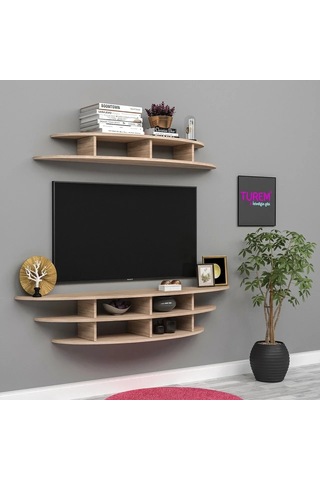 Lale Tv Ünitesi Mdf Siyah